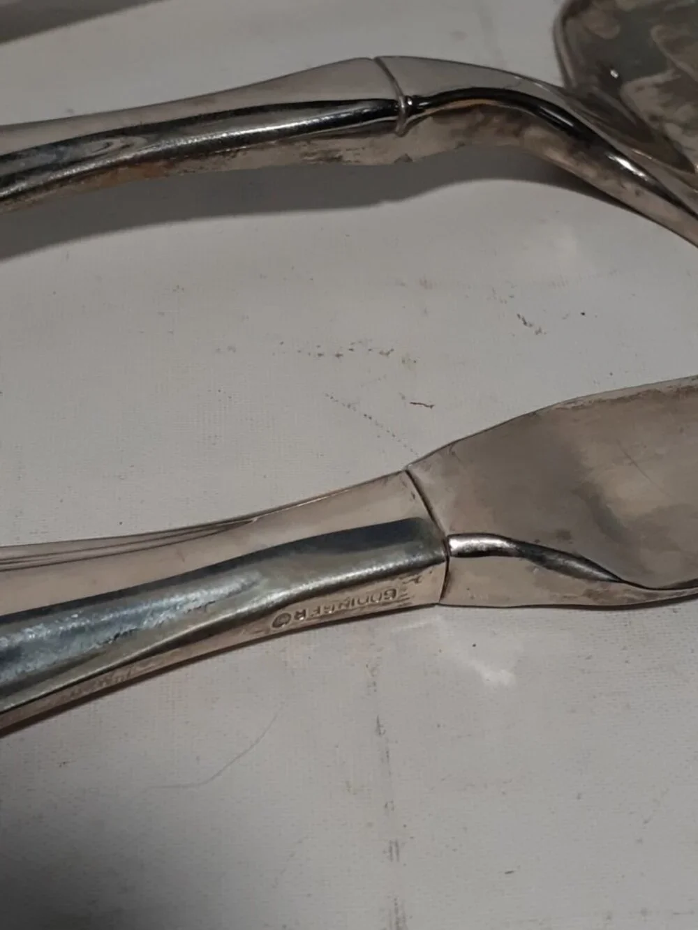 Godinger Hostess Serving Utensil Silver Plate, Spaghetti, pie, Knife, Turner